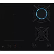 AEG HDB64623NB - Plaque Mixte Induction Gaz
