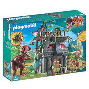 Image : PLAYMOBIL 9429 - Campement des explorateurs avec tyrannosaure