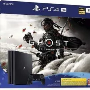 Ps4 Pro 1to Noire + Ghost Of Tsushima