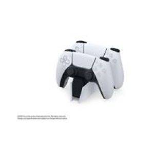 Image : Station de rechargement sans fil Sony DualSense pour PS5 Noir et blanc