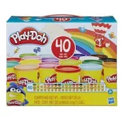 Maxi Pack de 40 pots de pate a modeler Play Doh
