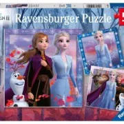 Puzzles 3 x 49 pieces Ravensburger Le voyage commence Disney Frozen La Reine des Neiges 2