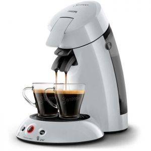 Image : PHILIPS HD6554/51 SENSEO Original - Machine a café dosettes - Gris clair