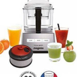 Image : Robot Magimix CS 4200 XL CHROME MAT + COFFRET SMOOTHIE