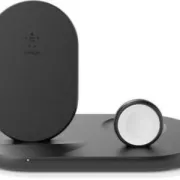 Chargeur universel Belkin sans-fil 3 en 1 blanc