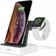 Station de chargement Belkin iPhone/Apple Watch blanc