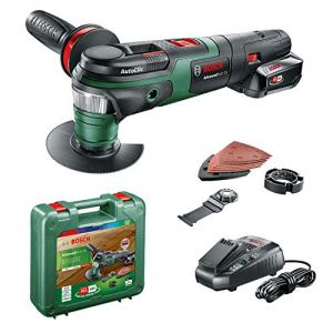 Image : Outil multifonctions sans fil Bosch - AdvancedMulti 18 avec set d'accessoires 0603104001