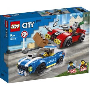 Image : LEGO City Police 60242 La course-poursuite sur l'autoroute
