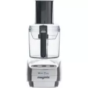 Robot Magimix 18258F Mini plus Chrome Mat + 2 disques (parmesan/ondule)