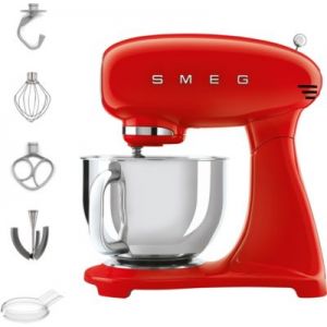 Image : Robot patissier Smeg SMF03RDEU Rouge