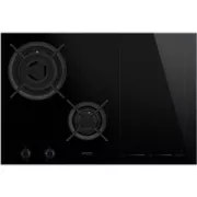 Table mixte induction gaz Smeg PM6721WLDX