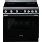 Piano de cuisson induction Smeg CPF9IPBL