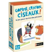 Jeu de societe Nathan Gomme Crayon Ciseaux 31554