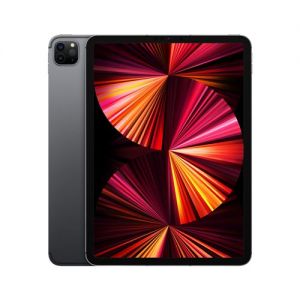 Image : iPad Pro 11' Puce Apple M1 128 Go Wifi + Cellular 2021 Gris sidéral MHW53NF/A