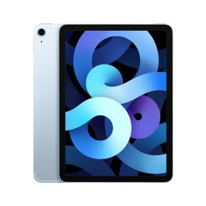 Image : iPad Air 10.9'' 64 Go Bleu Ciel Wi-Fi Cellular 4eme generation 2020 MYH02NF/A APPLE