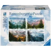 Puzzle 18000 p - Un chateau au fil des saisons RAVENSBURGER