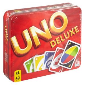 Jeu de cartes Mattel UNO Deluxe