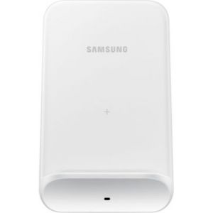 Image : Chargeur induction Samsung sans fil stand charge rapide Blanc