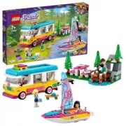 LEGO 41681 Friends Le camping-car et le voilier de la foret