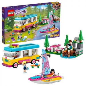 Image : LEGO 41681 Friends Le camping-car et le voilier de la foret