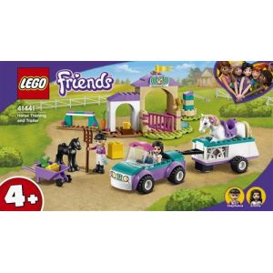 Image : LEGO Friends 41441 Le dressage de chevaux et la remorque