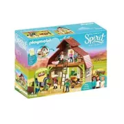 Playmobil - Grange avec Lucky  Apo et Abigaelle - 70118