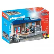 Playmobil City Action - Commissariat de Police transportable - 5689