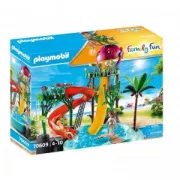 Playmobil Family Fun - Parc Aquatique avec toboggans - 70609