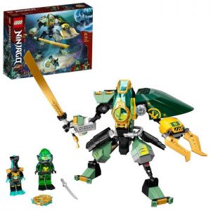 Image : LEGO 71750 NINJAGO Le robot Hydro de Lloyd Set de Construction Sous-marin