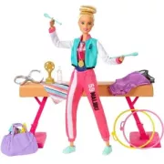 Barbie - Coffret gymnastique - Blonde MATTEL