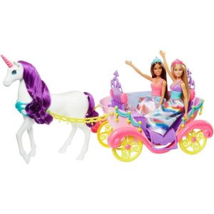 Image : Barbie Dreamtopia - Le carosse MATTEL