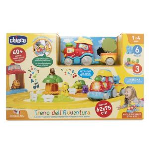Image : Train de l'aventure Chicco Bilingue