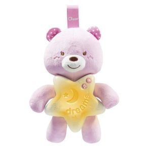 Image : Veilleuse Chicco Petit ourson Rose