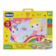 Tapis d'eveil Chicco La foret Taille XXL Rose