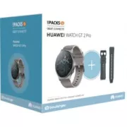 Montre connectee Huawei Pack Watch GT 2 Pro + Bracelet noir