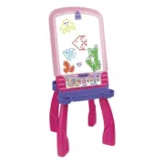 Tableau Magi chevalet interactif 3 en 1 - Rose VTECH