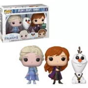 Coffret Figurines Funko Pop! Disney : La Reine des Neiges 2 - Elsa / Olaf / Anna