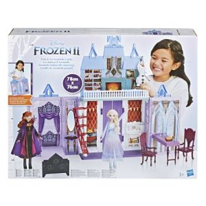Image : Coffret Disney Princesse La Reine des Neiges 2 Le chateau d'Arendelle transportable