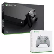 Xbox One X 1 To + Manette Xbox Sans Fil Gris/Vert