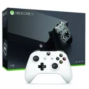 Xbox One X 1 To + Manette Xbox Sans Fil Blanche