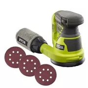 Ryobi Ponceuse Excentrique One + 18 V 125 mm (sans BatTeries) -R18ROS-0