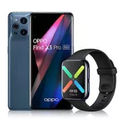 Pack OPPO Find X3 Pro Bleu + OPPO Watch 46mm Bluetooth