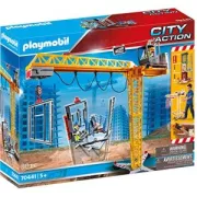 Playmobil City Action Grue avec mur de construction 70441
