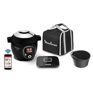 Image : Mijoteur connecte Moulinex Cookeo avec Kit Mega YY4403FB 1600 W Noir