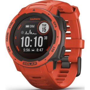 Image : Montre sport Garmin Instinct Solar Flame Red