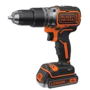 Perceuse a percussion Brushless sans fil BLACK+DECKER BL188E2K-QW
