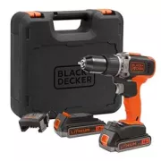BLACK+DECKER BCD003ME2K-QW Perceuse a percussion sans fil