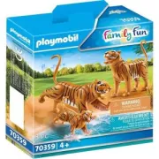 PLAYMOBIL - 70359 - Couple de tigres avec bebe