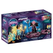 PLAYMOBIL 70803 - AYUMA - Crystal Fairy et Bat Fairy avec animaux