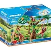 PLAYMOBIL - 70345 - Orangs outans  avec grand arbre